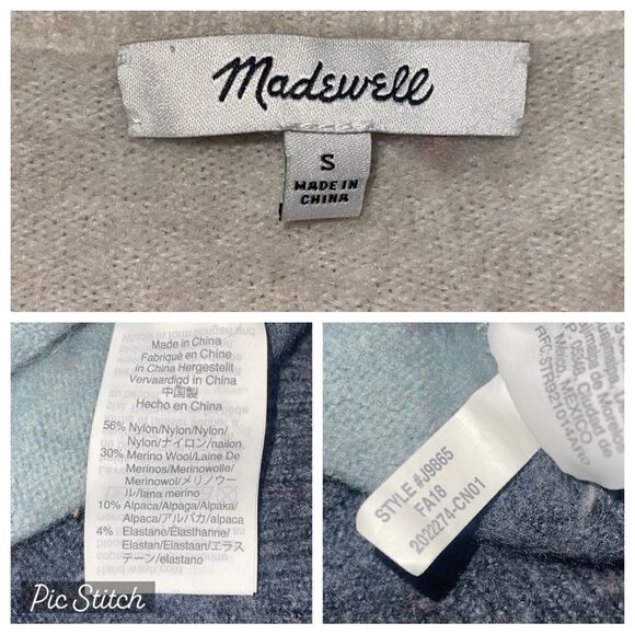 Madewell Crofton Multi Stripe Sweater - Picture 5 of 12